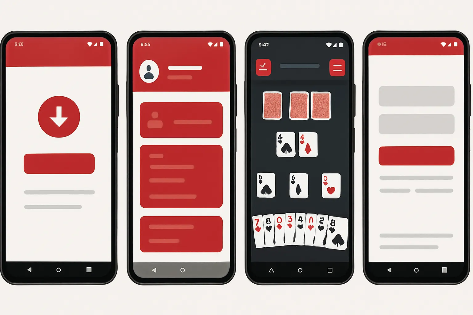 91 Club Android screen
